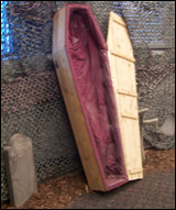 Halloween Coffin and Props